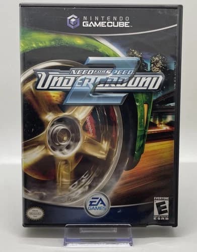 Need for Speed: Underground 2 (Nintendo GameCube, 2004) Complete With Manual