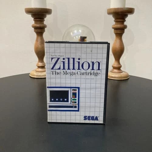 Zillion - Sega Master System - Complete with manual - tested