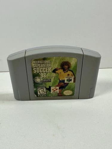 International Superstar Soccer '98 (Nintendo 64, 1998) N64 Authentic Tested