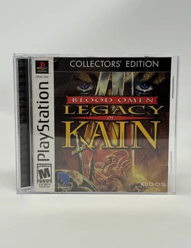Blood Omen Legacy of Kain PS1 PlayStation 1 Complete CIB Tested Pristine Disc