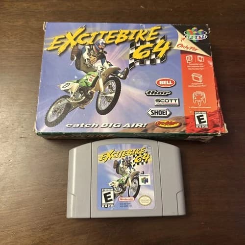 Excitebike 64 (Nintendo 64 N64) Complete - Tested - Authentic