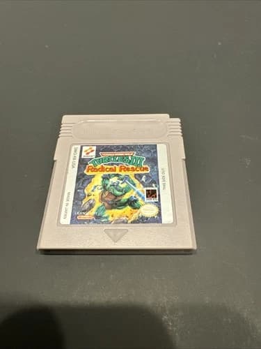 Teenage Mutant Ninja Turtles III: Radical Rescue (Nintendo Game Boy, 1993)