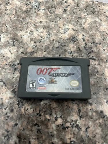 Nintendo GBA James Bond 007: Everything or Nothing *Authentic* Game Boy Advance
