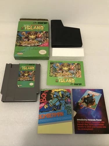 Adventure Island (NES Nintendo) CIB