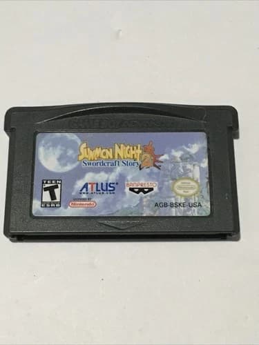 Summon Night: Swordcraft Story 2 Nintendo Game Boy Advance- AUTHENTIC CARTRIDGE!