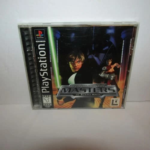 Star Wars Masters of Teras Kasi Sony PlayStation 1 PS1 Tested & Working
