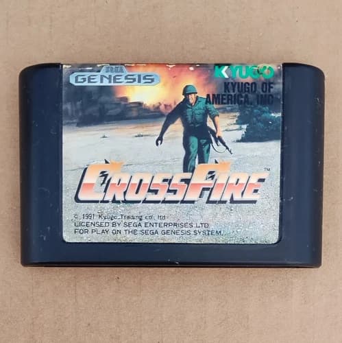 Crossfire, Cross Fire (Sega Genesis) - Cartridge Only