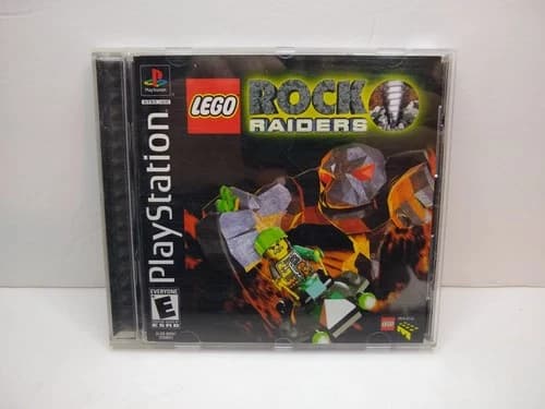 LEGO Rock Raiders (Sony PlayStation 1, 2000) PS1 - Complete w/ Manual