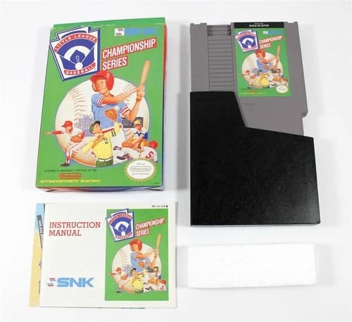 Little League Baseball Championship Series - Nintendo NES Complete Game CIB