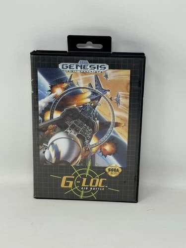 Sega Genesis G-LOC Air Battle (1993) CIB Complete