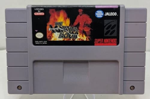 The Ignition Factor Super Nintendo SNES- Authentic & Tested! Excellent Condition