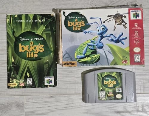 Bug's Life N64 (Nintendo 64, 1999) Tested