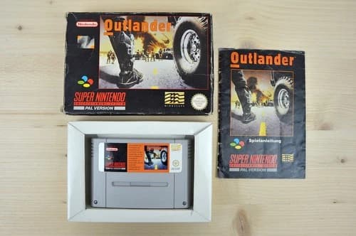 SNES - Outlander - (CIB, with manual)
