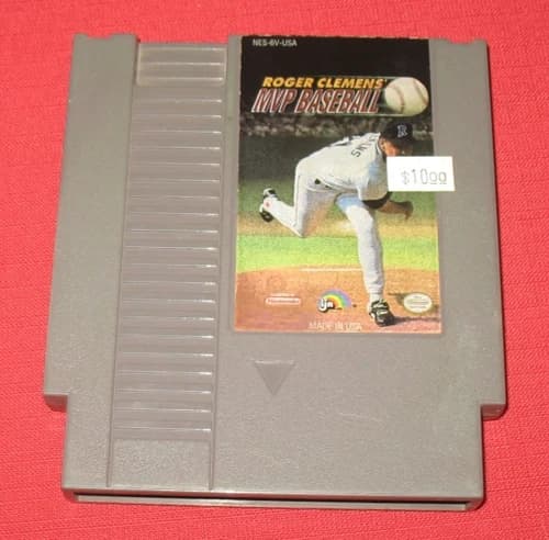 Nintendo NES / Roger Clemens MVP Baseball / Tested & Working