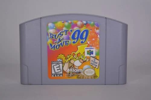 Bust-A-Move '99 Nintendo 64 Game 1999 N64 Cartridge Only READ