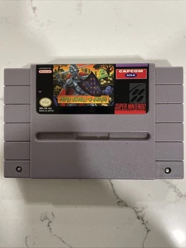 SNES Super Ghouls ‘n Ghosts