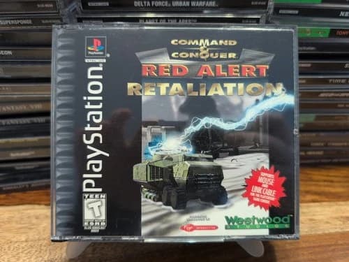 Command And Conquer Red Alert Retaliation - PS1 PlayStation 1 Complete CIB