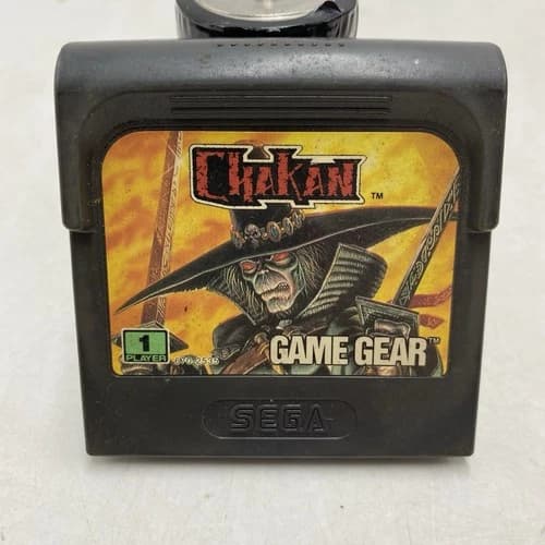 Chakan Sega Game Gear Loose Cartridge Tested Working