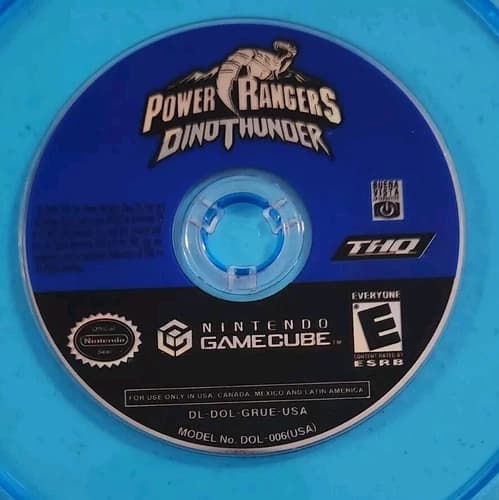 Power Rangers Dino Thunder (Nintendo GameCube) DISC ONLY