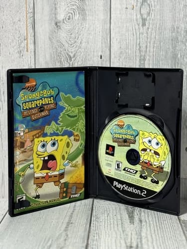 SpongeBob SquarePants: Revenge of the Flying Dutchman (Sony Ps 2, 2002) Tested