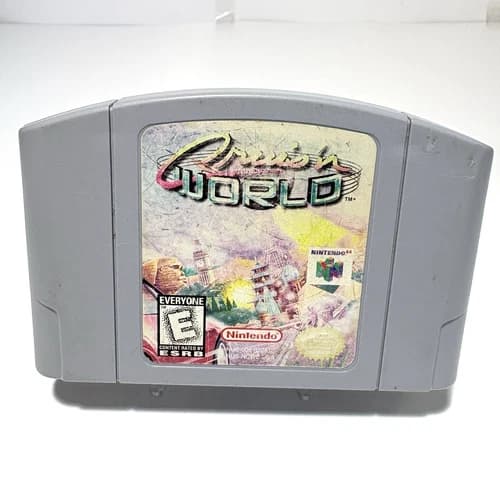 Cruis'n World Nintendo 64 N64 Tested Authentic Fast Shipping Worn Labels