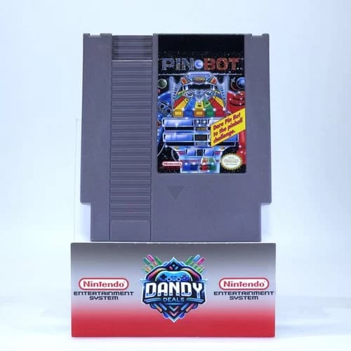 Pin-Bot Authentic, Tested - NES