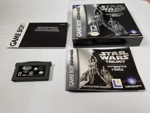 Star Wars Trilogy Apprentice of the Force GBA Nintendo Gameboy Complete