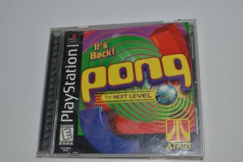 Pong: The Next Level - PlayStation 1 - PS1 - Complete in Case (EPC41)