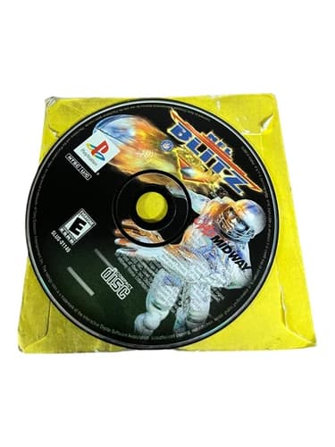 Sony PlayStation 1 PS1 Disc Only Tested NFL Blitz 2001