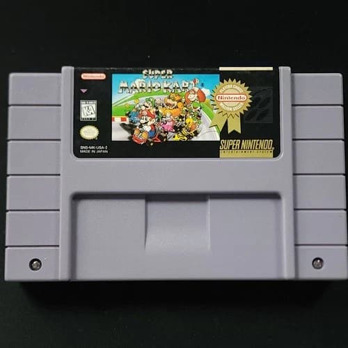 Super Mario Kart SNES Game Only NTSC-U/C Tested