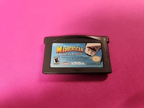 Madagascar Operation Penguin (Nintendo Game Boy Advance, GBA) Authentic
