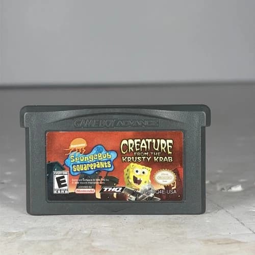 SpongeBob SquarePants: Creature From The Krusty Krab Gameboy Advance