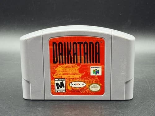John Romero's Daikatana Nintendo 64 N64 Game Cartridge Only Authentic Kemco