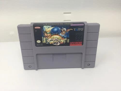 Sonic Blast Man II SNES Super Nintendo Entertainment System TAITO