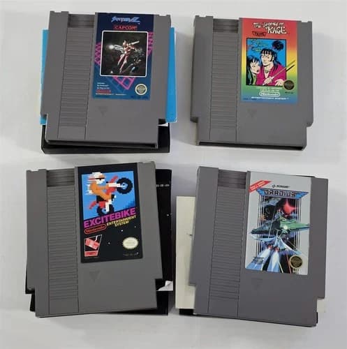 S-77 VINTAGE ORIGINAL NINTENDO NES SECTION Z THE LEGEND OF KAGE BRADIUS ETC