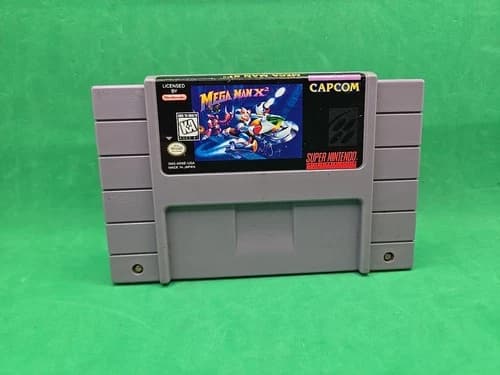 Mega Man X2 Super Nintendo SNES Authentic Cartridge Tested Working