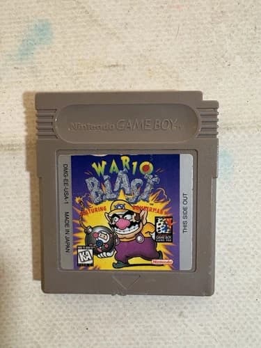 Wario Blast Nintendo Game Boy GB Cartridge Only- Tested & Authentic