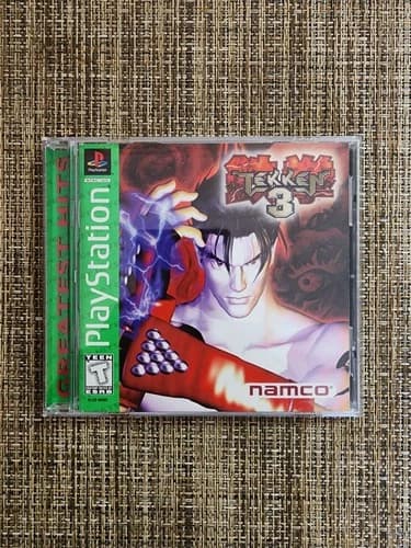 Tekken 3 Sony PlayStation 1 1998 PS1 Greatest Hits Ex Cond CIB w/Reg Card