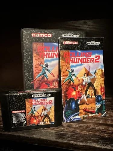 Rolling Thunder 2 Sega Genesis CIB