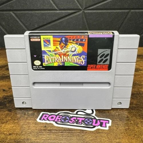 Extra Innings (Super Nintendo) Cleaned, Tested & Authentic⭐