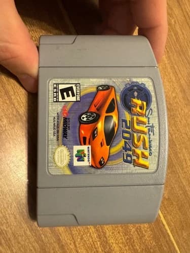 San Fransisco Rush 2049 (Nintendo 64) N64 video game racing sport cart only