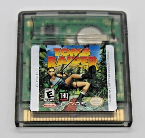 Tomb Raider: Starring Lara Croft - Nintendo Game Boy Color - Game Cart ONLY