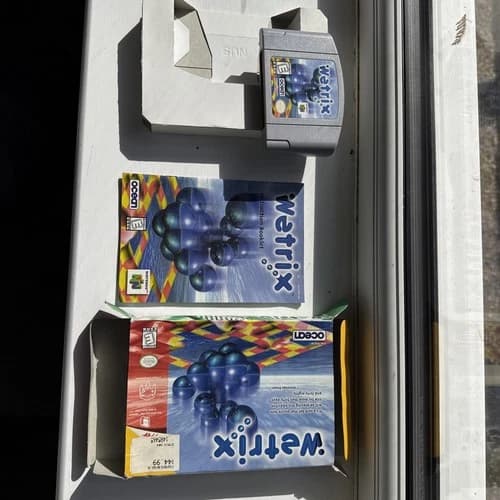 N64 Wetrix - Complete CIB Tested and Working