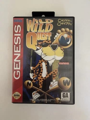 Chester Cheetah: Wild Wild Quest Sega Genesis Complete
