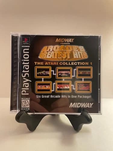 Arcade's Greatest Hits Atari Collect (Sony Playstation, PS1) Complete w/Manual