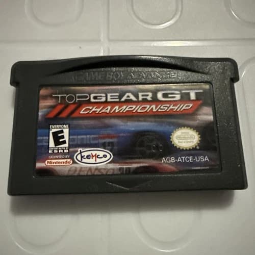 Top Gear GT Championship Game Boy Advance Nintendo GBA Racing Authentic Tested