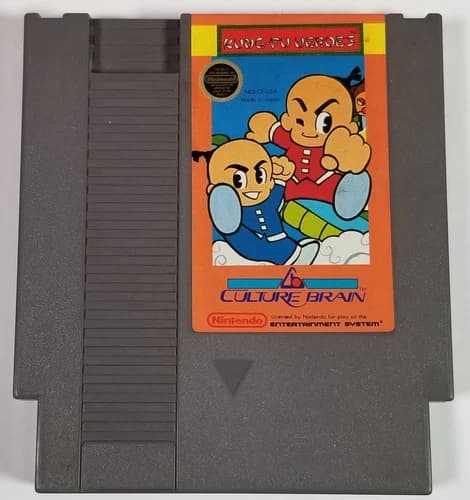 Kung Fu Heroes (Nintendo Entertainment System, NES 1989) Tested