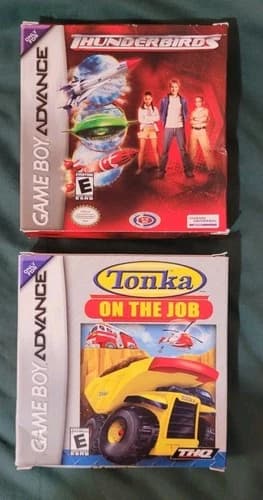 Thunderbirds - Tonka : On The Job (Gameboy Advance) Tested and Working