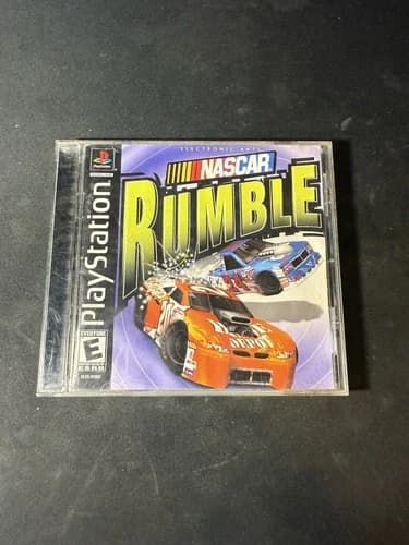 NASCAR Rumble PS1 (Sony Playstation 1, 2000) Complete CIB Tested