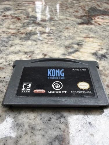 KONG The 8th Wonder Of The World Game GameBoy Advance